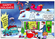 Holiday Policy Insurance Holiday Cards