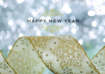 New Year Glitter Cards