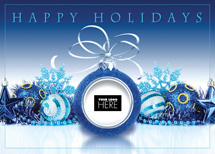 Sapphire Season Holiday Logo Cards