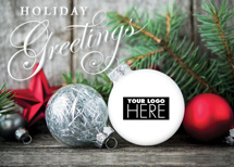 Center of Attention Holiday Logo Cards